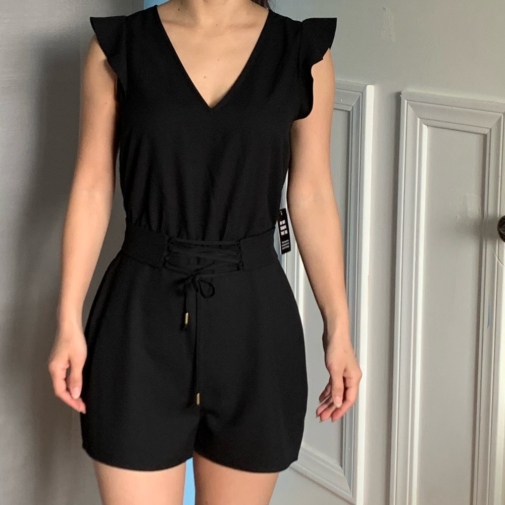 Sleeveless romper